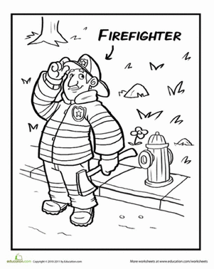 Firefighter coloring pages - æ¶ˆé˜²éšŠå“¡ - æ¶ˆé˜²å£« - Ø±Ø¬Ø§Ù„ Ø§Ù„Ø§Ø·ÙØ§Ø¡ - tuletÃµrjuja - Ï€Ï…ÏÎ¿ÏƒÎ²Î­ÏƒÏ„Î·Ï‚ - Pompier - coloriage - #36